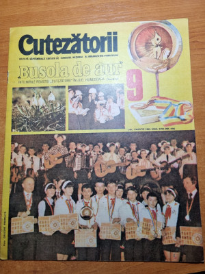 revista cutezatorii - 1 martie 1984 -art. orasele ,petrosanihunedoara,deva ,brad foto