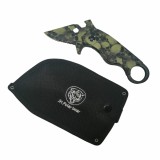 Cumpara ieftin Briceag Drumetii Skull Valley, Otel Verde 17.5cm, Camping, Vanatoare, Ideallstore