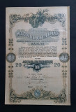 Actiune 1928 Banca Moldovei de jos din Barlad , titlu 20 actiuni nominative
