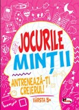 Jocurile minții. Antrenează-ți creierul! 5 ani+ - Paperback brosat - *** - Aramis