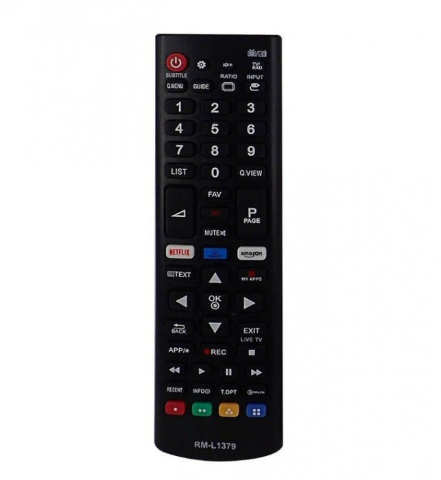 Telecomanda Universala NVTC RM-L1379 Pentru Lcd, Led si Smart Tv LG Gata de Utilizare