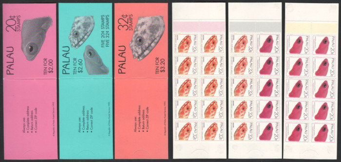 Palau 1995 Mi 886/87 - booklet set - MNH - Pesti