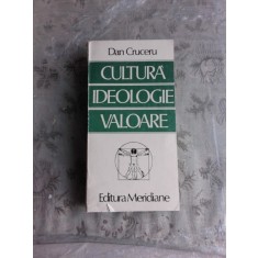 CULTURA, IDEOLOGIE, VALOARE - DAN CRUCERU