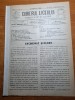 Curierul Liceului 1911 + Amintiri Mos Ajun, Planeta Marte, Lautarul - Revista Veche, 16 Pagini - Bucuresti