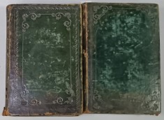 CARTE IN LIMBA GREACA DE MUZICA PSALTICA , CONSTANTINOPOL , VOLUMELE I - II , 1851