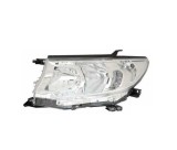 Far TOYOTA LAND CRUISER (FJ150), 10.2017-, partea stanga, DEPO, tip bec H11+HB3+LED+WY21W; electric; fara motor; halogen