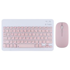 Set tastatura si mouse Wireless, Roz foto