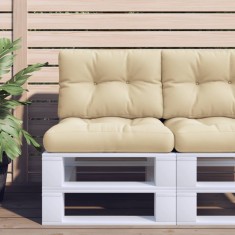 vidaXL Perna pentru pale?i, bej, 60x40x12 cm, material textil foto