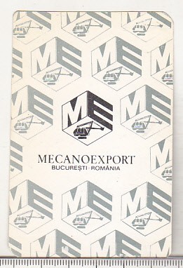 bnk cld Calendar de buzunar 1971 - Mecanoexport Bucuresti foto
