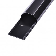 CANAL CABLU ALUMINIU 5CM/110CM NEGRU EuroGoods Quality foto