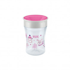 Cana anti curgere 8+ luni Nuk Magic Cup 255364R, Roz foto