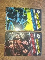 SVEN HASSEL- LOT DOUA CARTI : COMISARUL + INCHISOAREA OGPU *** EDITURA NEMIRA