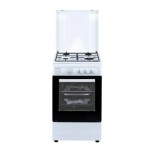 Aragaz clasic Studio Casa Viva Galaxy 4G 50/55 cm White, 4 arzatoare gaz, Cuptor gaz, Alb