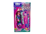 Set creativ pixuri personalizate Clementoni Magical Mermaids cu 3 pixuri pentru copii