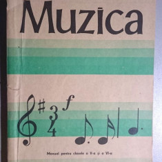 Muzica * Manual pentru clasele a V-a si a VI-a - M. Catana, St. Andronic 1987