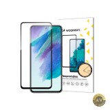 Folie de protectie Ecran WZK pentru Samsung Galaxy S23 FE S711 Sticla Securizata Full Glue Neagra