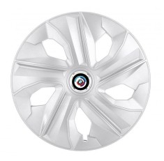 Set 4 Capace Roti Autohelix MSA&reg; potrivite jantelor de 16 inch, pentru Bmw Nou model Luna Gri