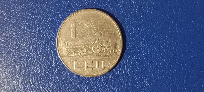 Moneda Colectie RSR 1 leu An 1966