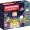 Set de construit cu piese magnetice cu lumina LED