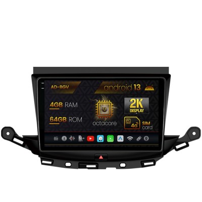 Navigatie Opel Astra K, Android 13, V-Octacore 4GB RAM + 64GB ROM, 9.5 Inch - AD-BGV9004+AD-BGRKIT251 foto