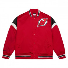 New Jersey Devils geacă de bărbați NHL Heavyweight Satin Jacket - XL