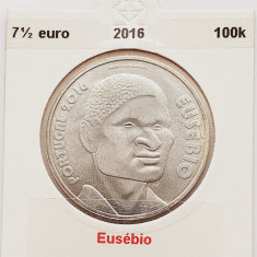 171 Portugalia 7,5 Euro 2016 Sport Heroes - Eusébio km 884 argint