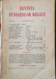 Revista Fundațiilor Regale, 1 ianuarie 1936