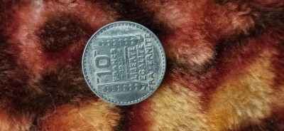 Monedă 10 francs 1930 din argint foto