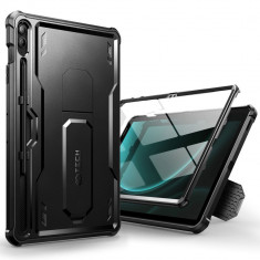 Husa Tech-Protect Kevlar Pro pentru Samsung Galaxy Tab S9 Fe+ Plus 12.4 X610/X616B Negru