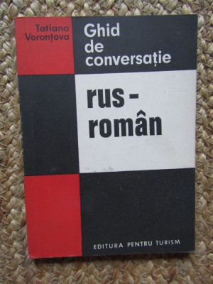 Ghid de conversatie rus-roman Tatiana Vorontova foto