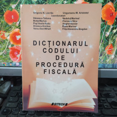 Grigorie N. Lăcrița, Dicționarul Codului de Procedură Fiscal, București 2010 009