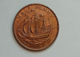 M3 C50 - Moneda foarte veche - Anglia - Half penny - 1967, Europa
