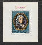 Romania 1973 - #829 Aniversari IV Dimitrie Cantemir S/S 1v MNH, Nestampilat