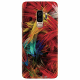 Husa silicon pentru Samsung S9 Plus, Colorful Digital Painting Strokes