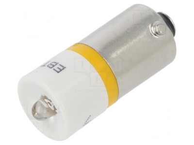 Lampă de control LED galbenă 24-30VDC foto