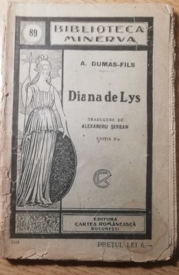 myh 620 - Biblioteca Minerva - 89 - Diana de Lys - Al Dumas - Fiul foto