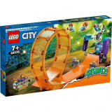 Cumpara ieftin LEGO City Stuntz Cascadorie Zdrobitoare in Bucla 60338