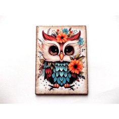 Magnet frigider cu bufnita 45437