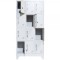 Vestiar metalic valori Premium cu picioare si 12 compartimente, 1000x500x1920 mm (LxlxH), PLUS