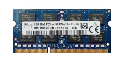 Memorie laptop Hynix sodimm 8GB DDR3L PC3L-12800s 1600Mhz 1.35V, HMT41GS6BFR8A-PB N0 AA foto