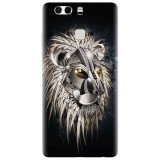 Husa silicon pentru Huawei P9 Plus, Abstract Lion 001