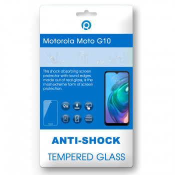 Motorola Moto G10 (XT2127 XT2127-2), Moto G20 (XT2128), Moto G30 (XT2129 XT2129-3) Sticlă securizată neagră foto
