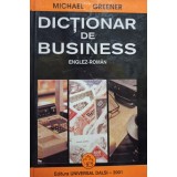 Michael Greener - Dictionar de business englez - roman (Editia: 2001)
