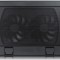 STAND DEEPCOOL notebook 15.6inch, sita metal, 2 x fan 14cm, 2 x USB, fan controller, negru, &quot;DP-N222-WPALFS&quot; (timbru verde 0.8lei)