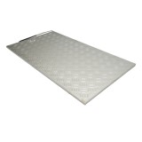 Covor incalzire electric din aluminiu pentru animale 100x55x1.6 cm, 220-230 V, 80-160 W