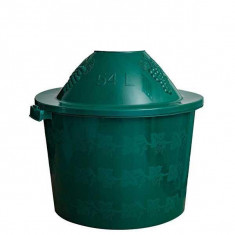 Cos Damigeana 54 litri din plastic verde