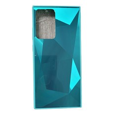 Husa silicon si acril cu textura diamant Samsung Galaxy Note 20 Ultra , Turcoaz