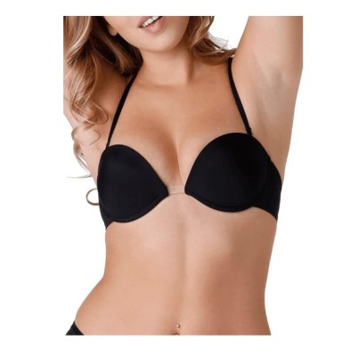 Sutien cu bretele detasabile Wonderbra Multiway, negru, 85D - OUTLET foto