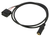 Adaptor Aux Jack 3,5mm Quadlock pentru Ford Focus, Fiesta, Fusion, Transit