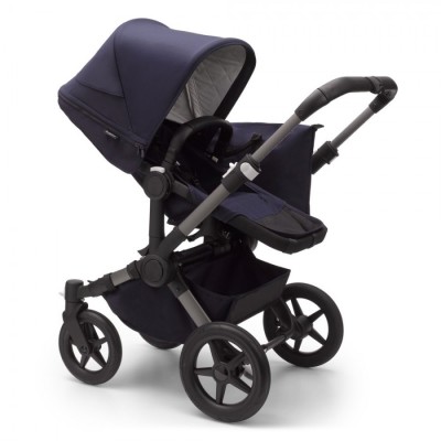 Carucior Bugaboo Donkey 5 Mono Classic Graphite Dark Navy foto